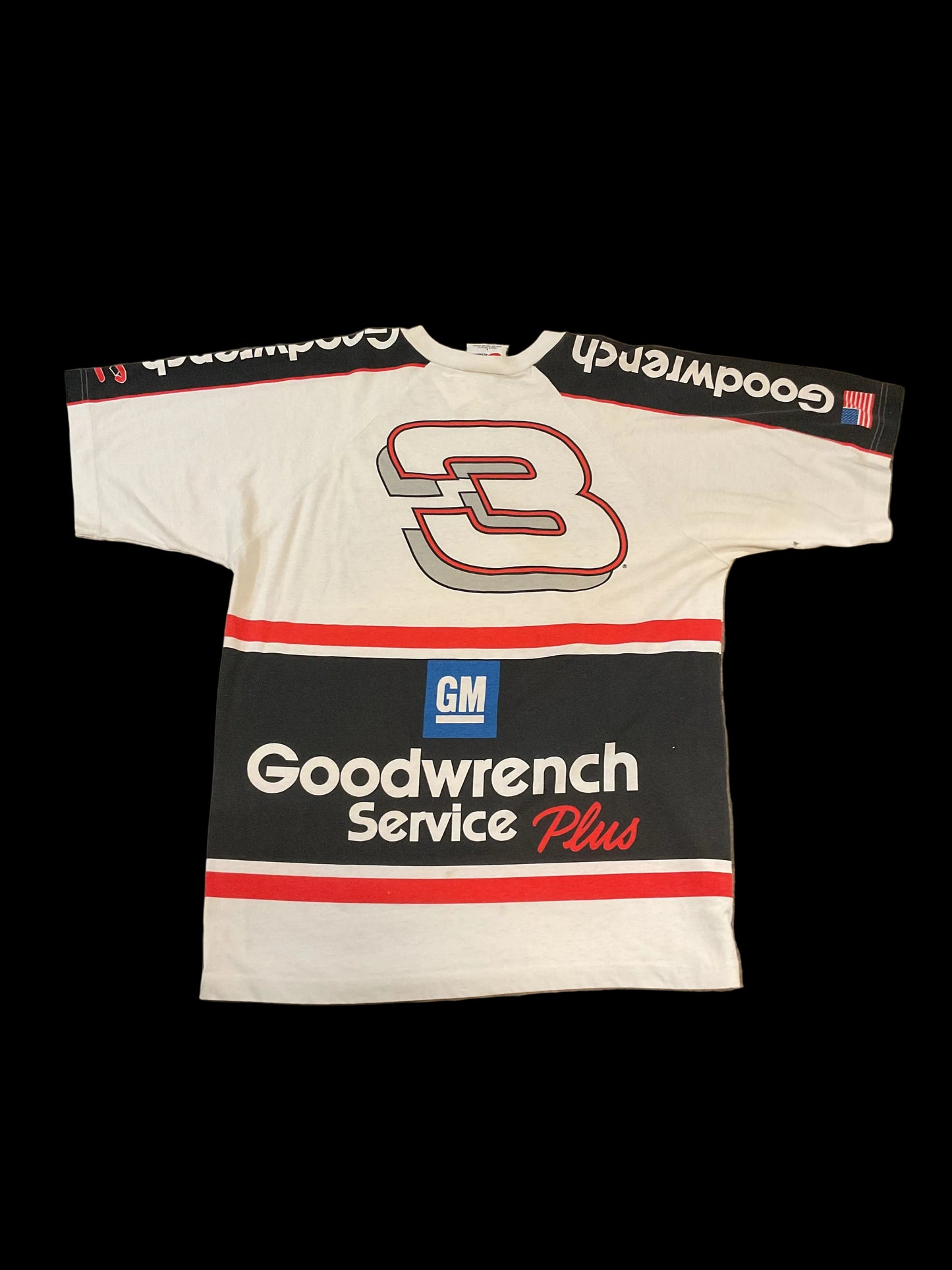 Vintage Dale Earnhardt Sr 90s jersey style tshirt-L