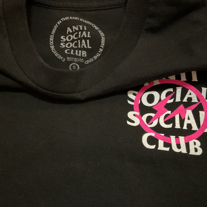 Black Anti Social Social Club size Small