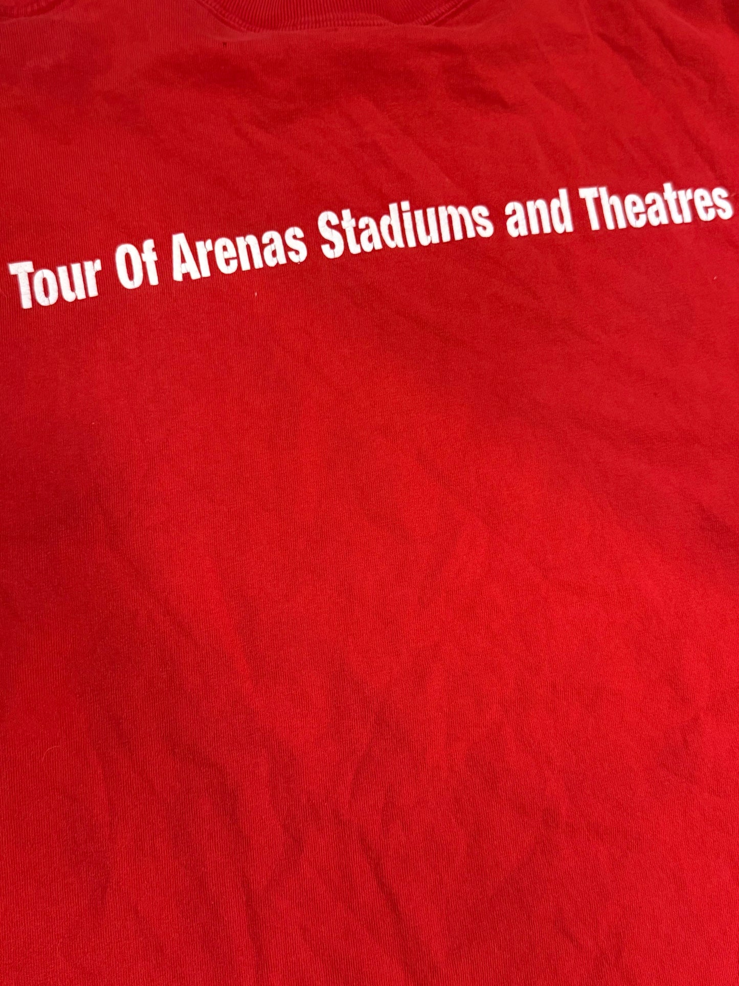 Vintage Fruit of the Loom Rolling Stones Licks Tour
2002 Local Crew T-Shirt- XL