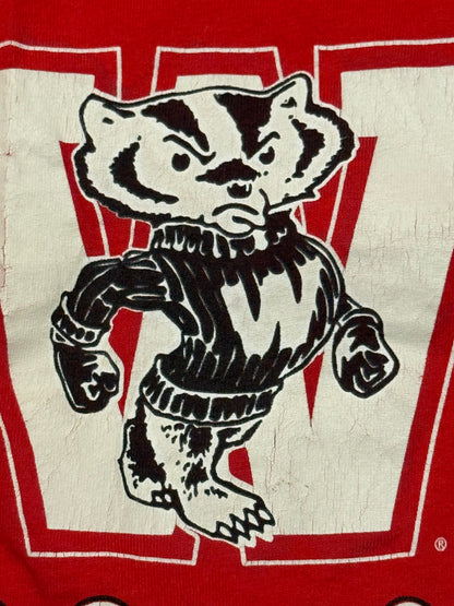 Vintage single stitch Wisconsin Badgers -XL ￼