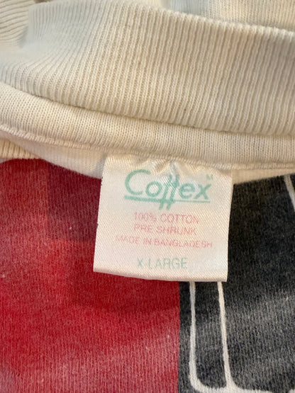 90s white bottle CocaCola Tshirt- XL