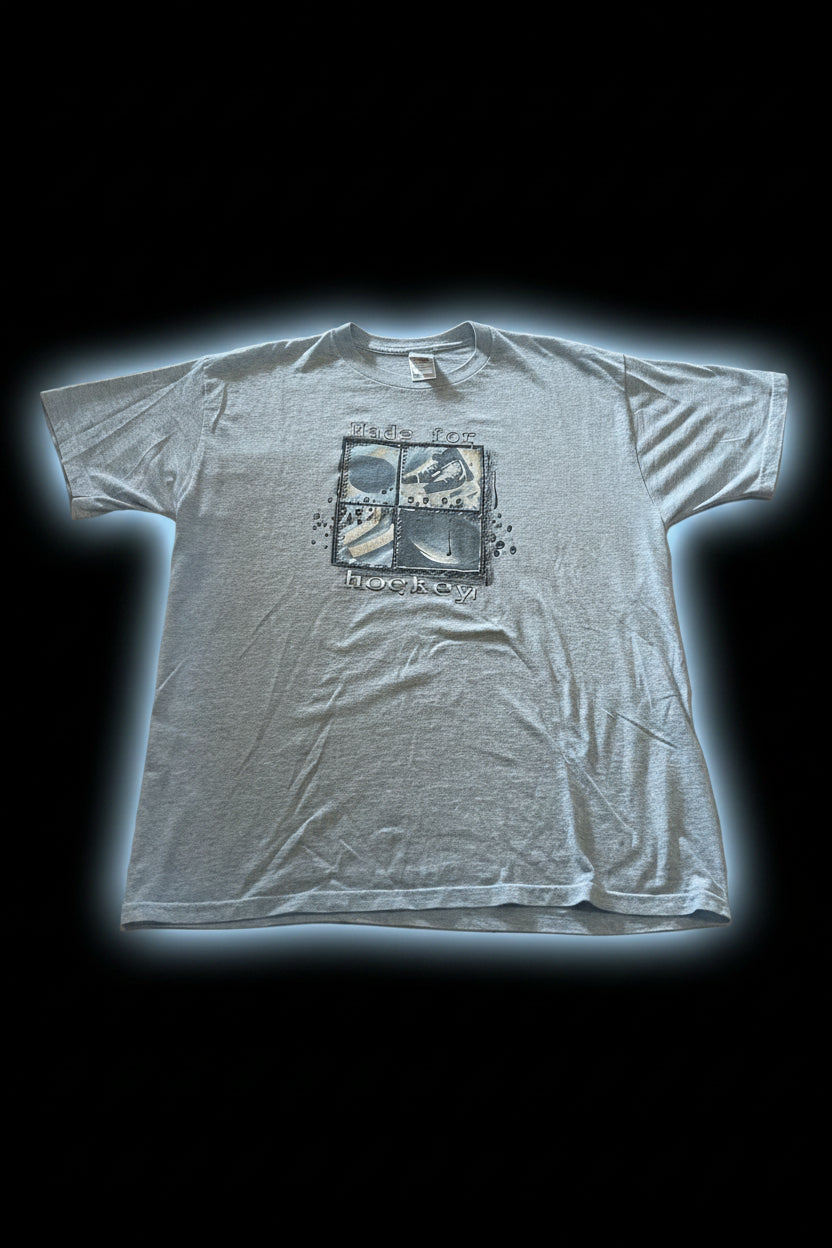 Y2K grey hockey 3D XL