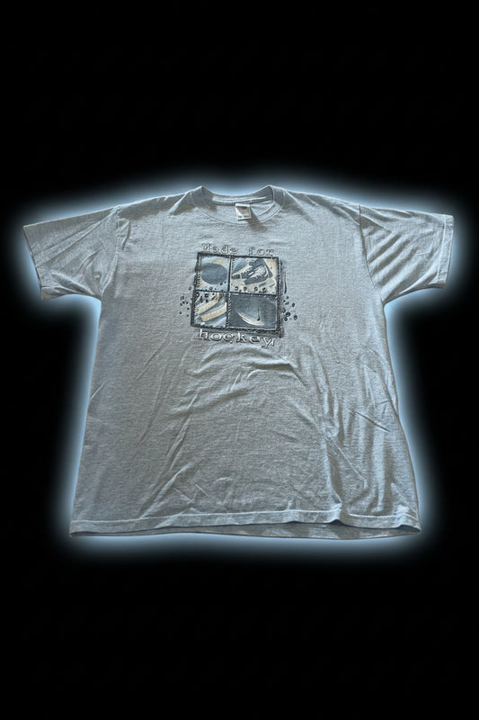 Y2K grey hockey 3D XL