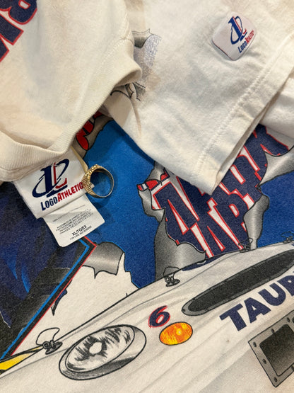 Vintage Logo Authentic 1998 Mark Martin NASCAR AOP -XL