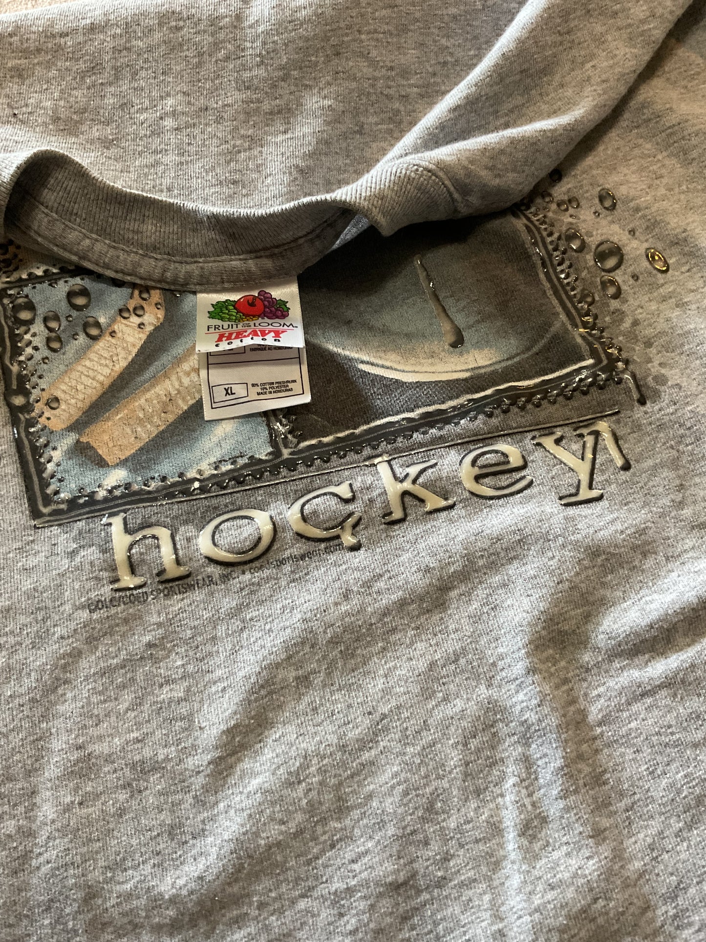Y2K grey hockey 3D XL