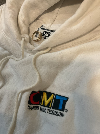 Vintage 90s CMT MUSIC TELEVISION ￼Hoodie - XL