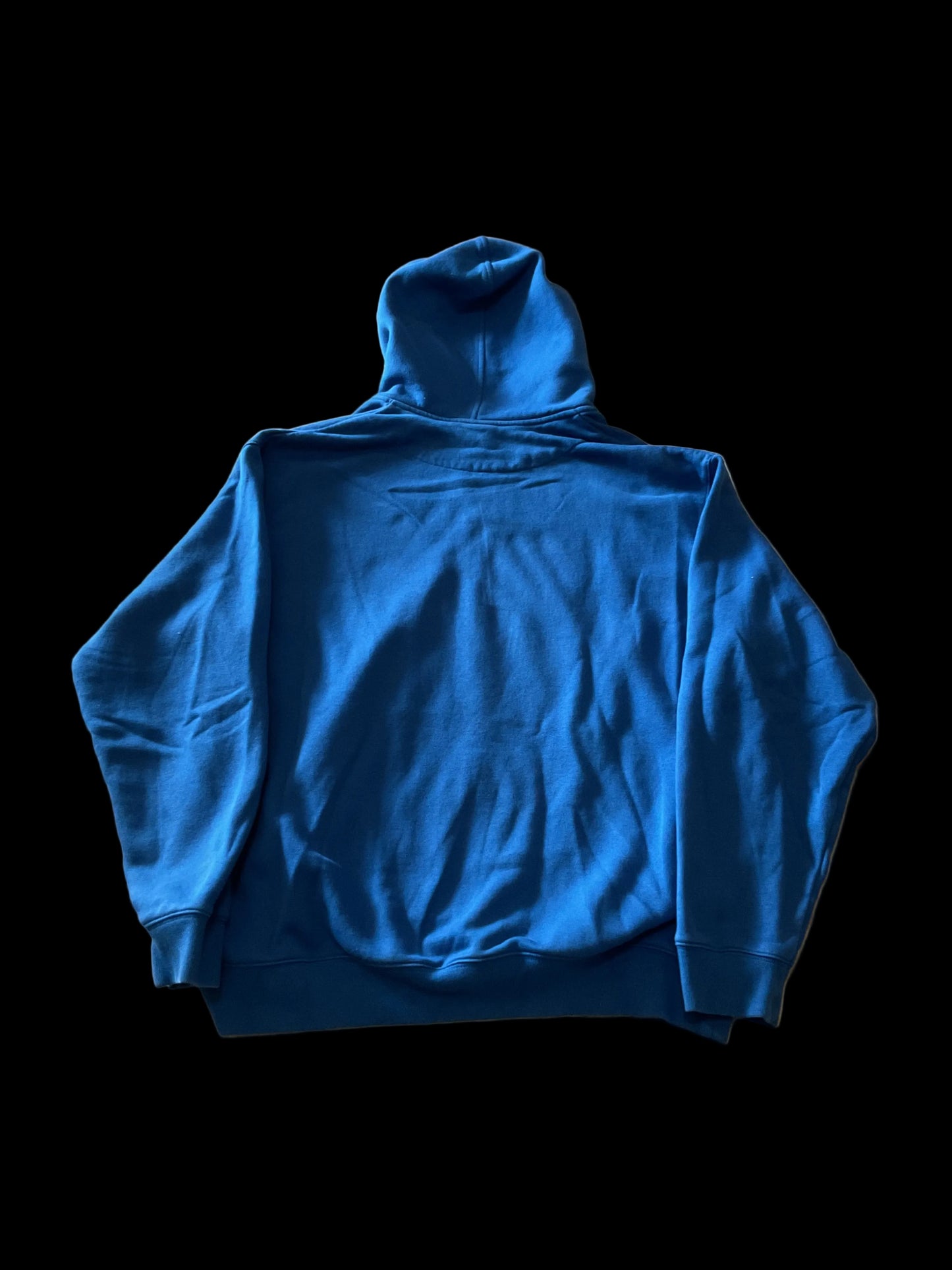 Y2K Nike BLUE zip-up hoodie greater shape - XL