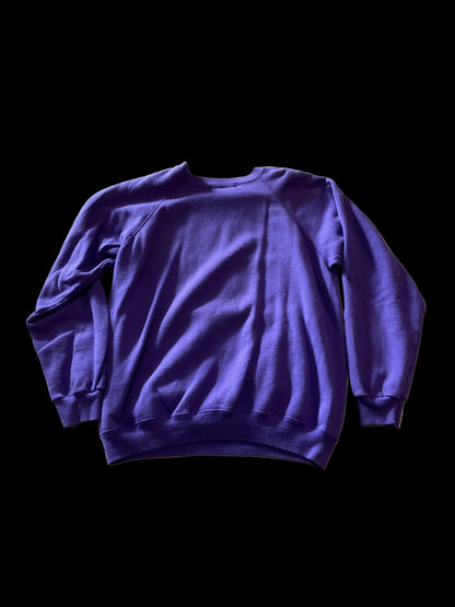 VTG Laurel Burch Purple Cat Crewneck- XL