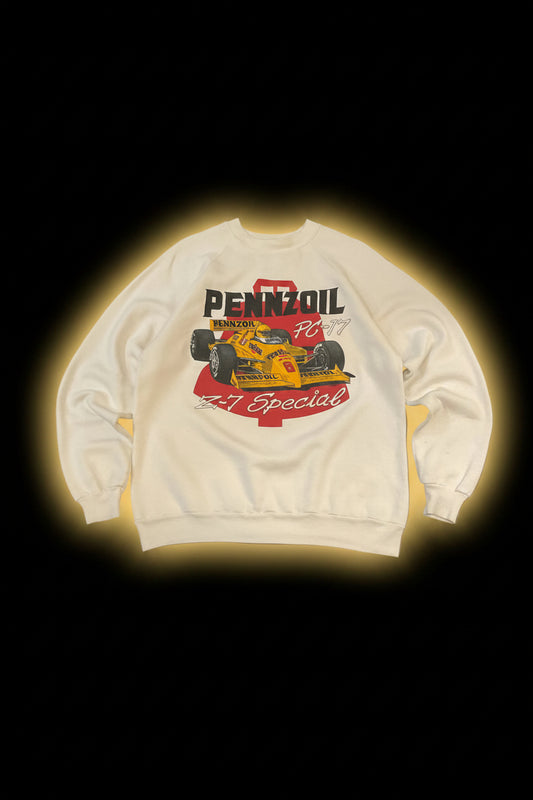 Formula One/NASCAR rare Rick MEARS sweatshirt -XL