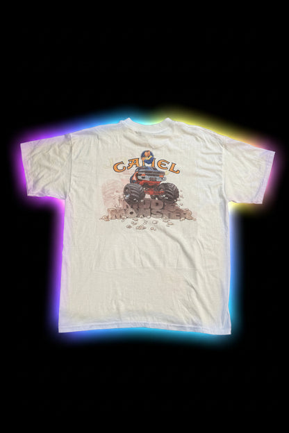 1992 Camel Joe Monster Truck Oklahoma City pocket Tshirt. -XL