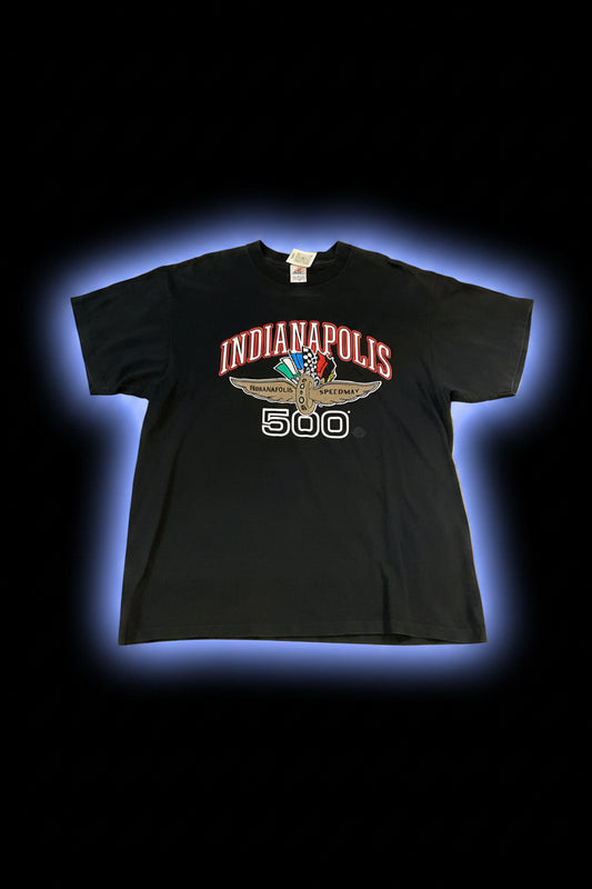 Vintage  SS Apparel Indianapolis 500 Motor Speedway graphic T shirt- XL