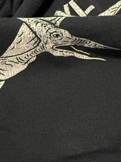 Vintage pterodactyl blackout tee-XL