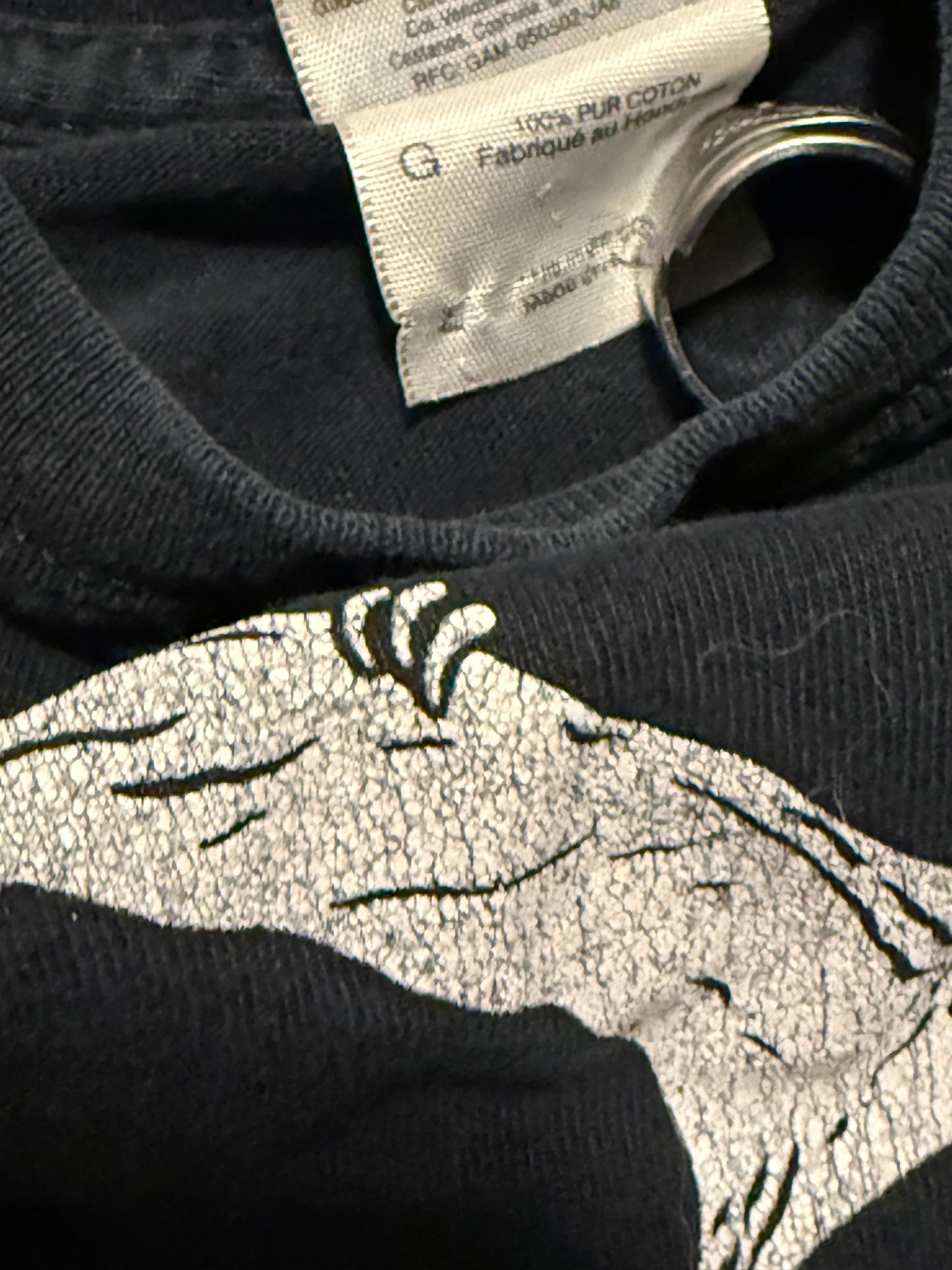 Vintage pterodactyl blackout tee-XL