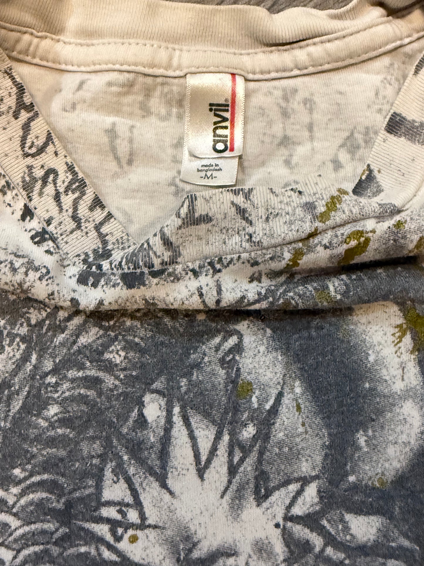 Affliction style Japanese dragon all over print –M