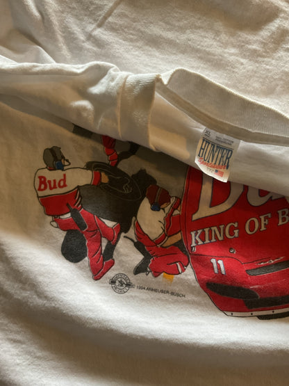 Vintage Bill Elliot Budweiser NASCAR 1994 pit stop limited edition-XL
