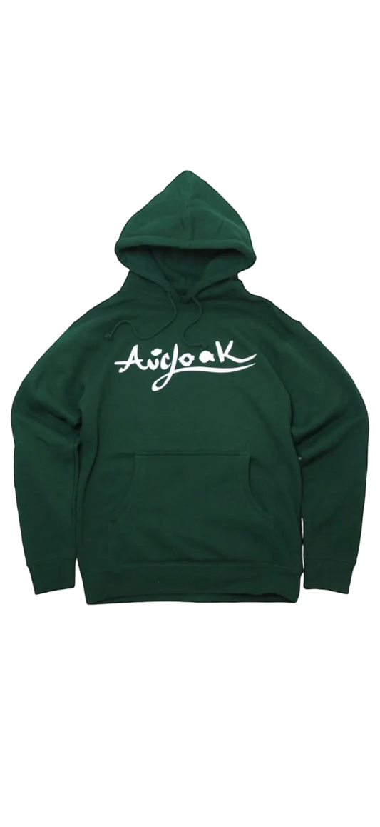 Nature Fern green ANICLOAK Puff Print Heavyweight Hoodie