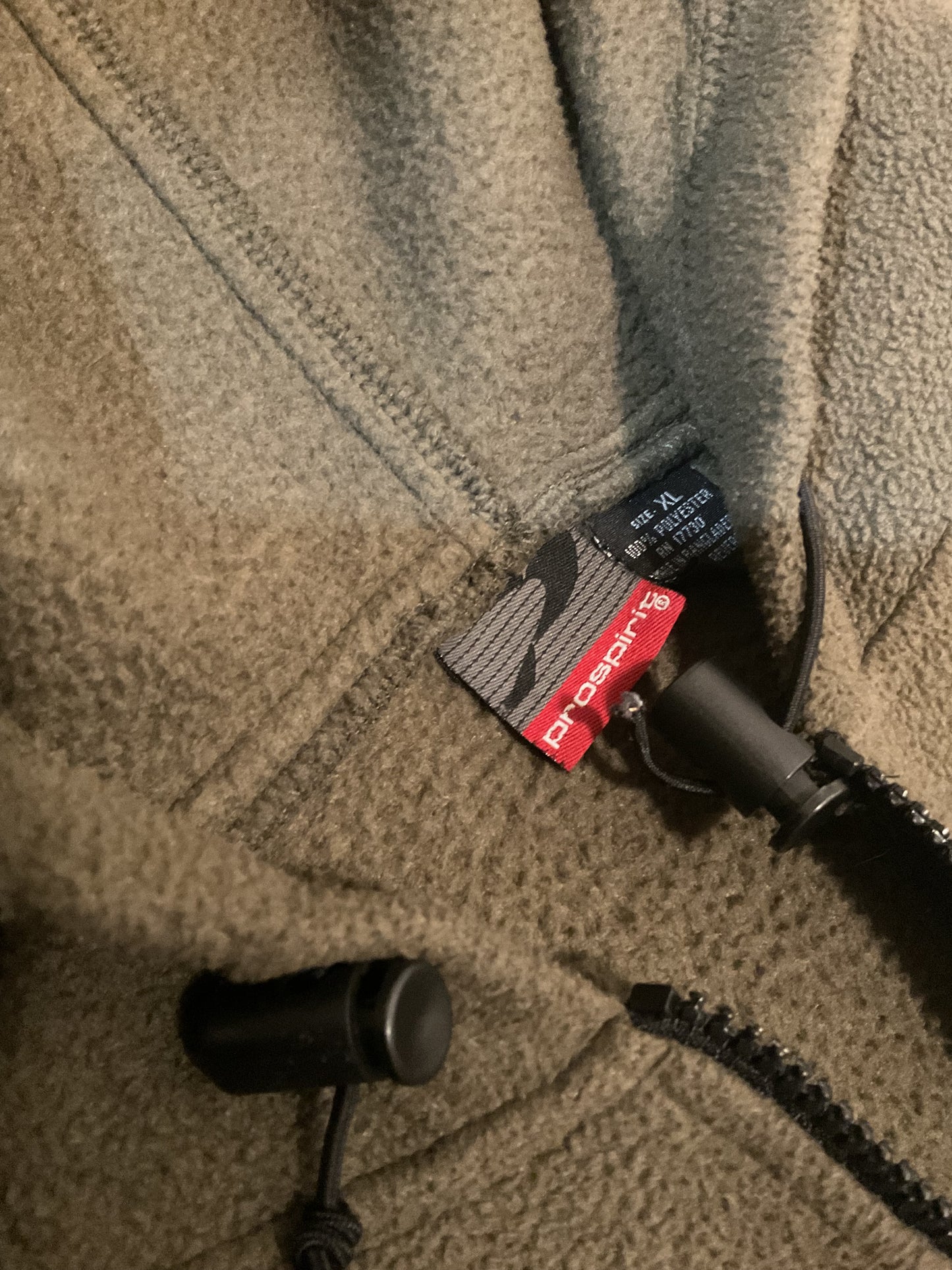 Pro spirit y2k hooded quarter zip -XL