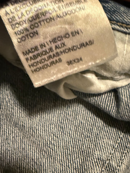 Y2K men’s blue denim dickies size 36/34