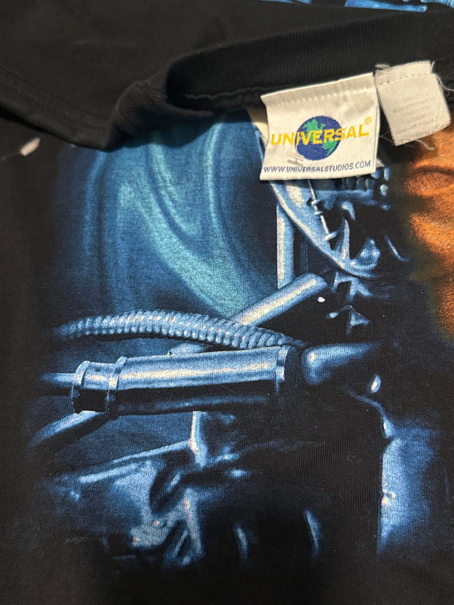 Vintage Universal Studios Hollywood Men’s Medium, T2-3D Terminator 2 T-shirt