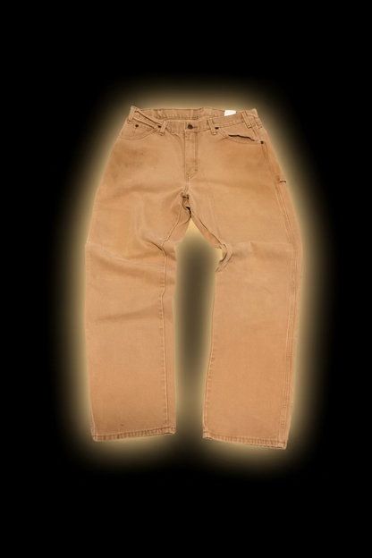 Tan, dickies sun faded mens carpenter 33X32