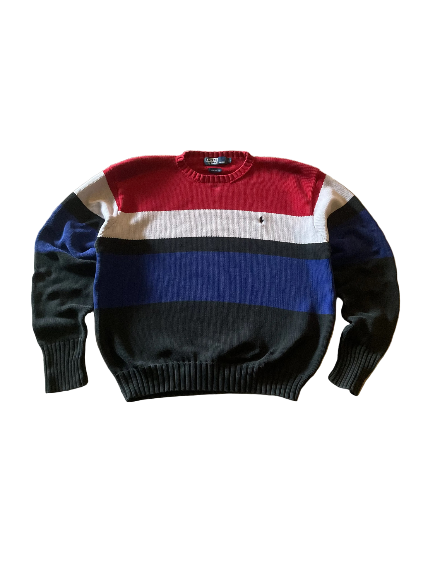 Rare Vintage polo knitted Crewneck -XL
