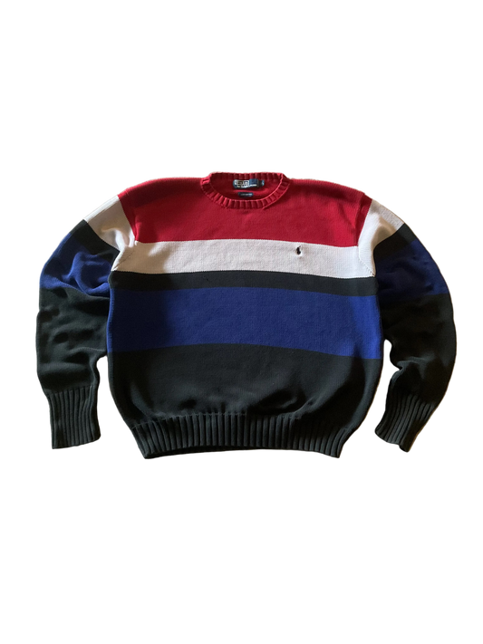 Rare Vintage polo knitted Crewneck -XL