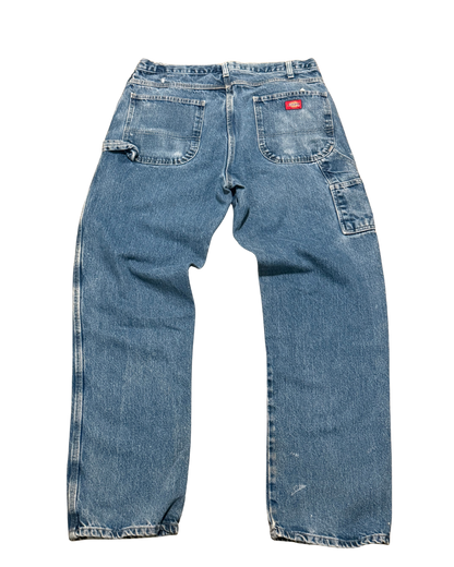 Y2K men’s blue denim dickies size 36/34
