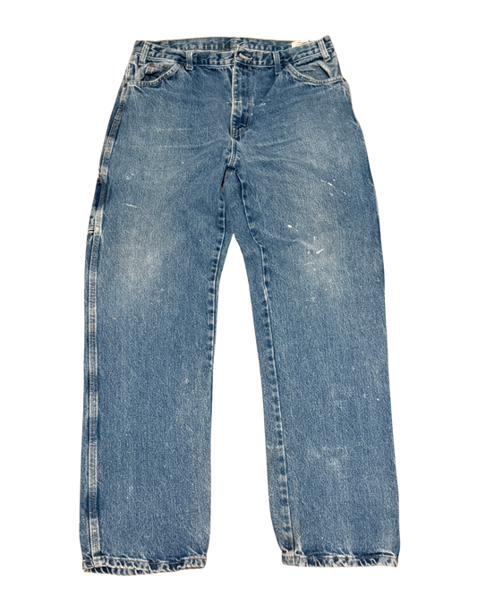 Y2K men’s blue denim dickies size 36/34