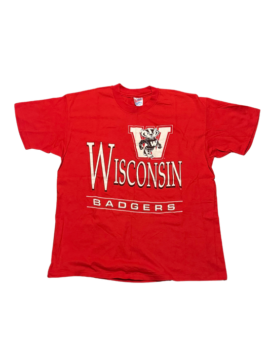 Vintage single stitch Wisconsin Badgers -XL ￼