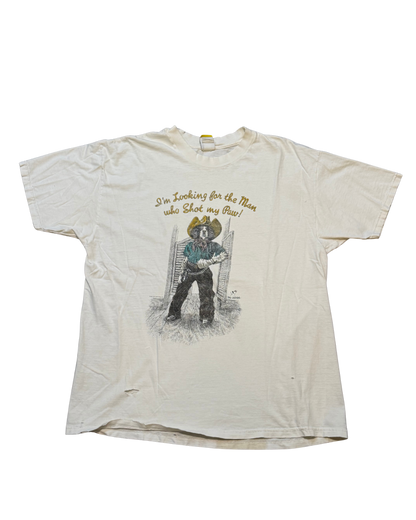 90s big dogs “I’m looking for the man who shot my paw” graphic T