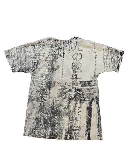 Affliction style Japanese dragon all over print –M