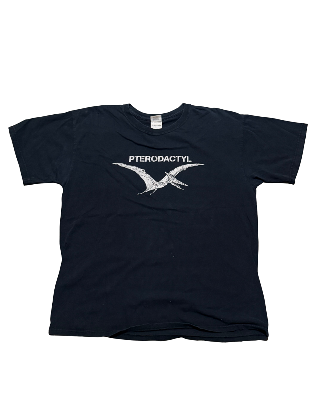 Vintage pterodactyl blackout tee-XL