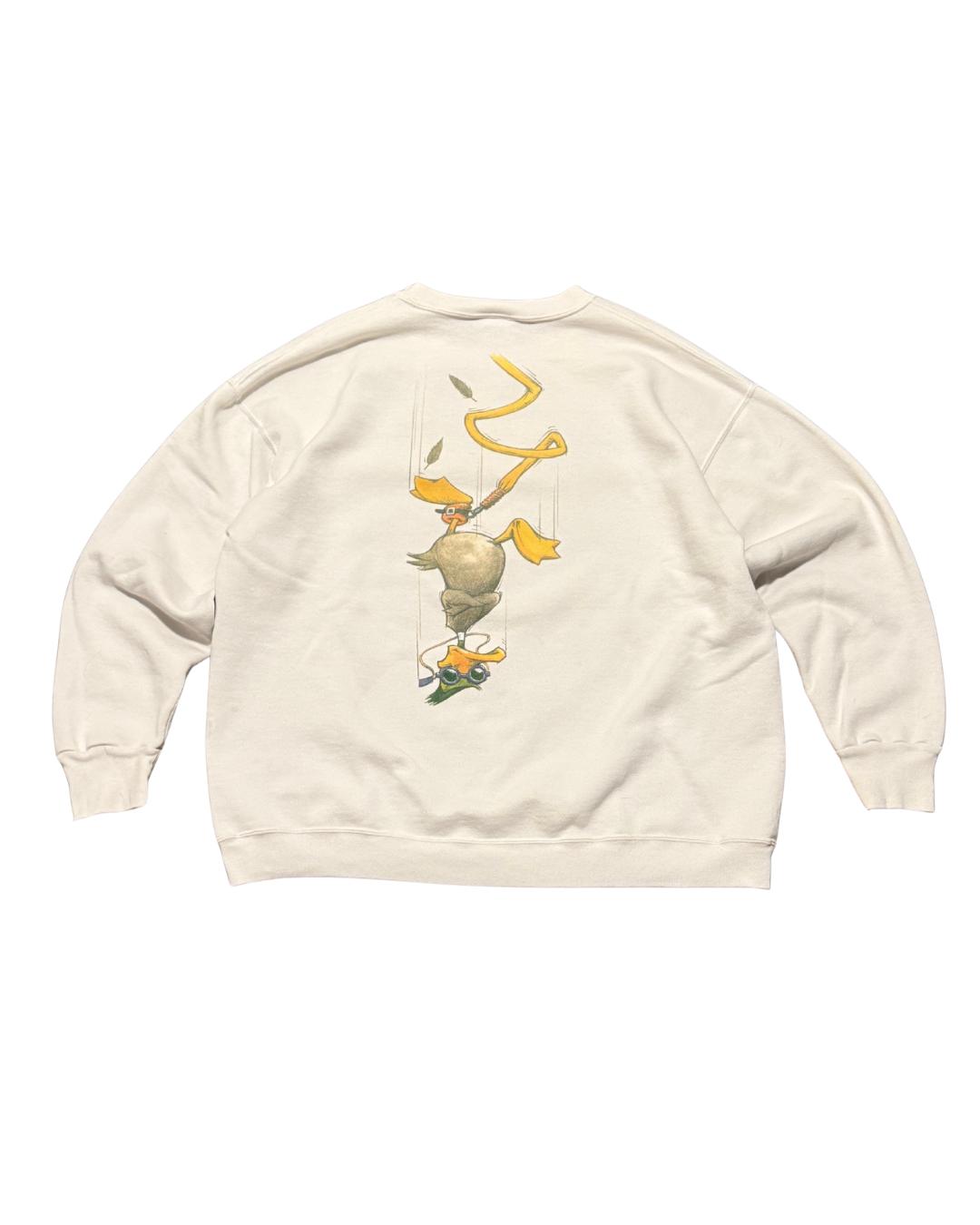 Made in USA, large duck head crewneck-XL