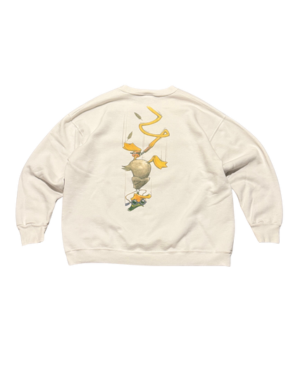 Made in USA, large duck head crewneck-XL