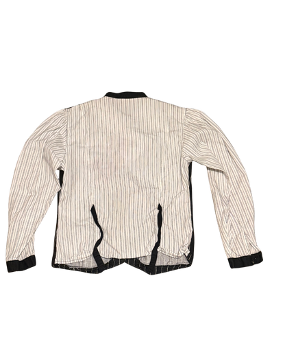 Wrangler Silver Lake Vintage women’s striped 2-1 vested western shirt size S/M