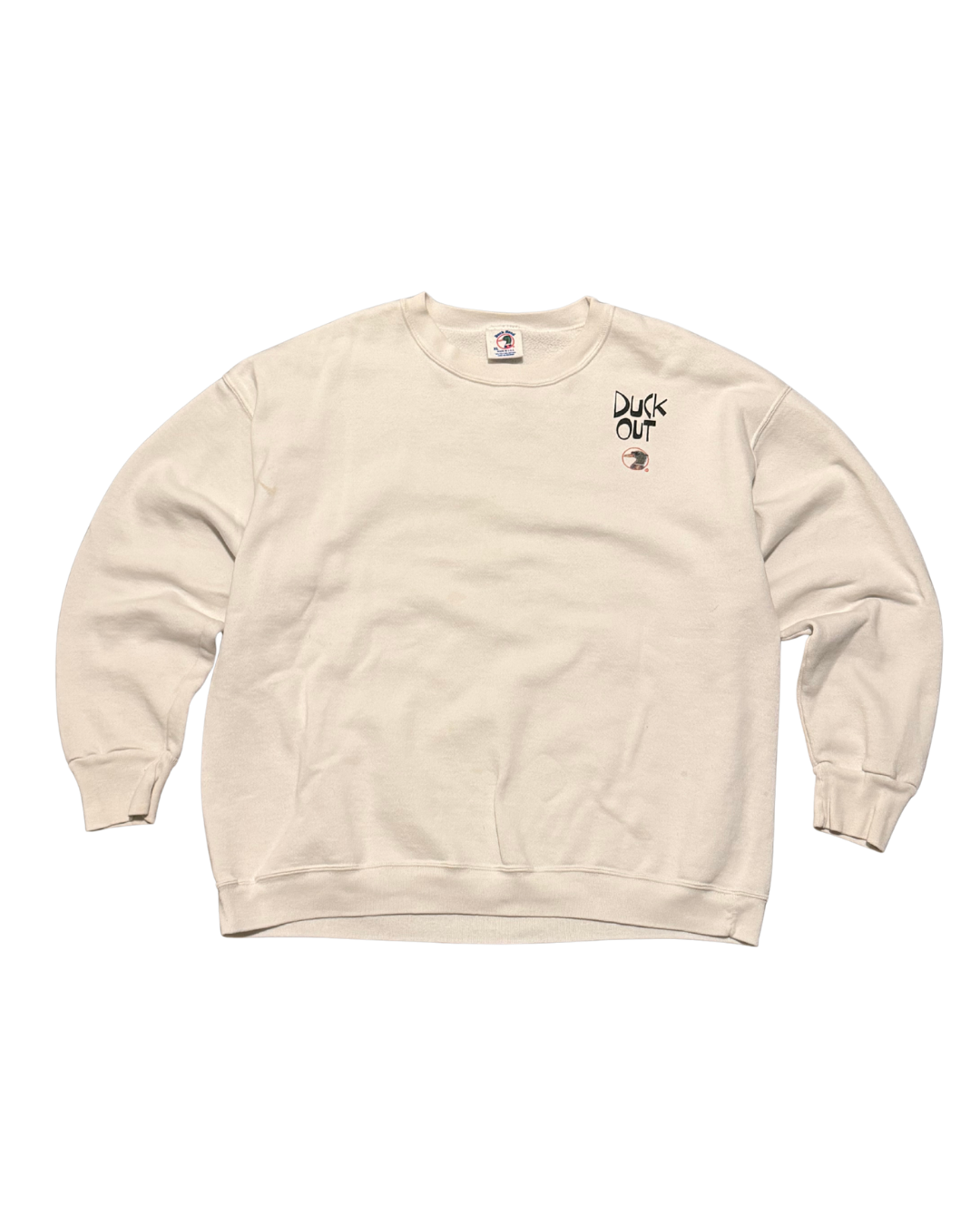 Made in USA, large duck head crewneck-XL