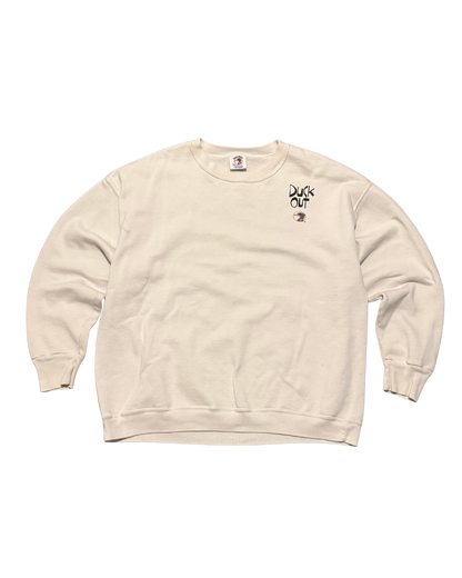 Made in USA, large duck head crewneck-XL