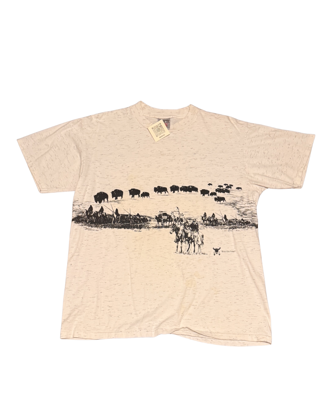 Vintage 90s Wrap Around Buffalo and Western Natives Men’s Large