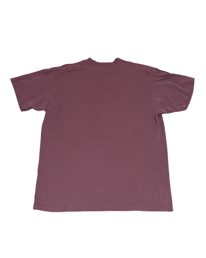 Vintage rare 1989 3D Emblem Survivors Wolf Motorcycle T-Shirt Maroon Men’s XLarge