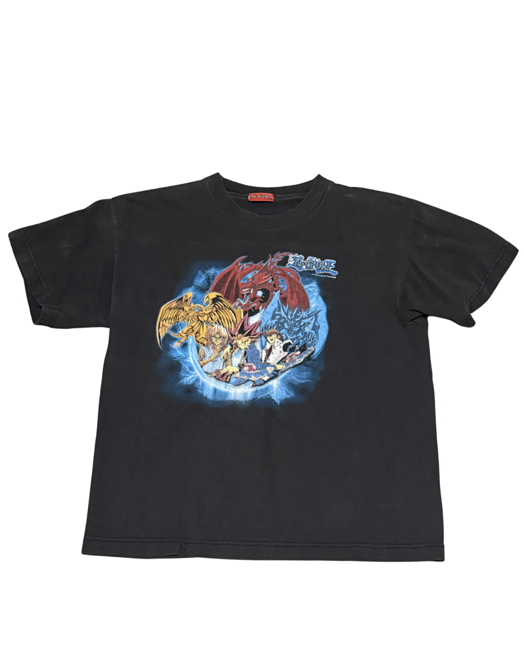 Vintage Youth Small Yu-Gi-Oh Egyptian God Cards T-Shirt