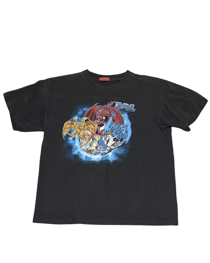 Vintage Youth Small Yu-Gi-Oh Egyptian God Cards T-Shirt