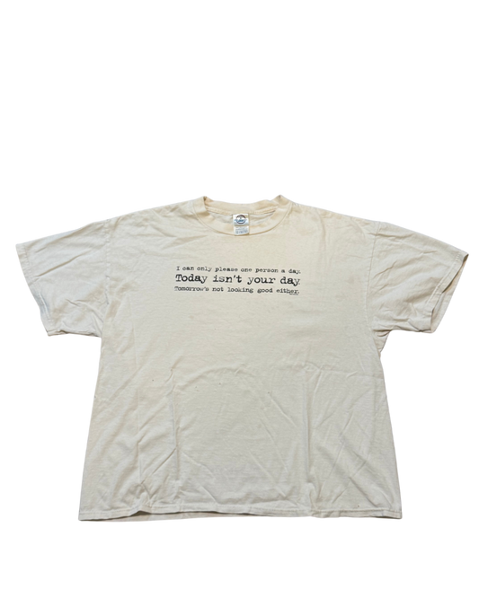 2000s white Delta joke, humor grungy text. -XL