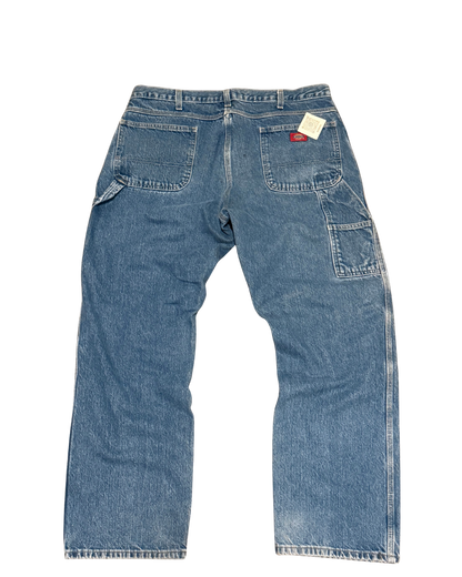 2000s dickies denim blue jeans, 38/32