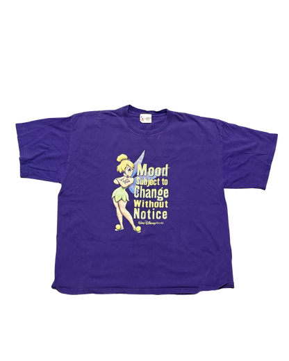 90s Tinker Bell “warning mood can change without -2XL