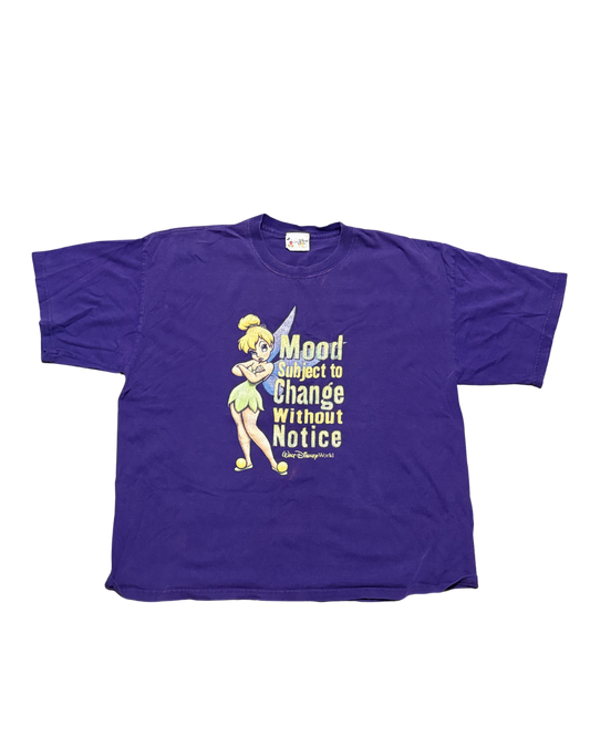 90s Tinker Bell “warning mood can change without -2XL